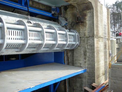 5. installation of the cleaning machine